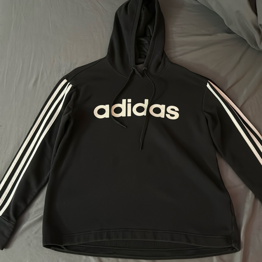 Black adidas hoodie